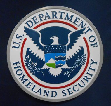 Dept Homeland Security Wall Seal
